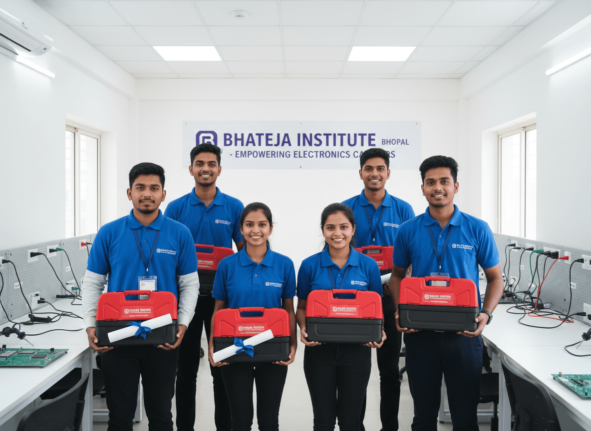 Successful graduates of Bhateja Institute Bhopal